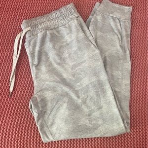Grey Camouflage Joggers Size S